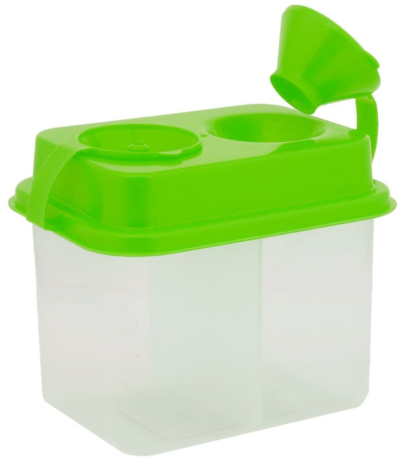Kubek niekapek na wodę do pędzli dwukomorowy 450ml Happy Color HA 3373 0450-G GDD